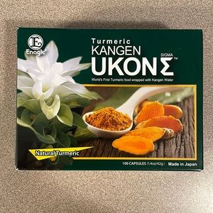 Tumeric Kangen Ukon 100 Capsules. 9 boxes. 120$ per box